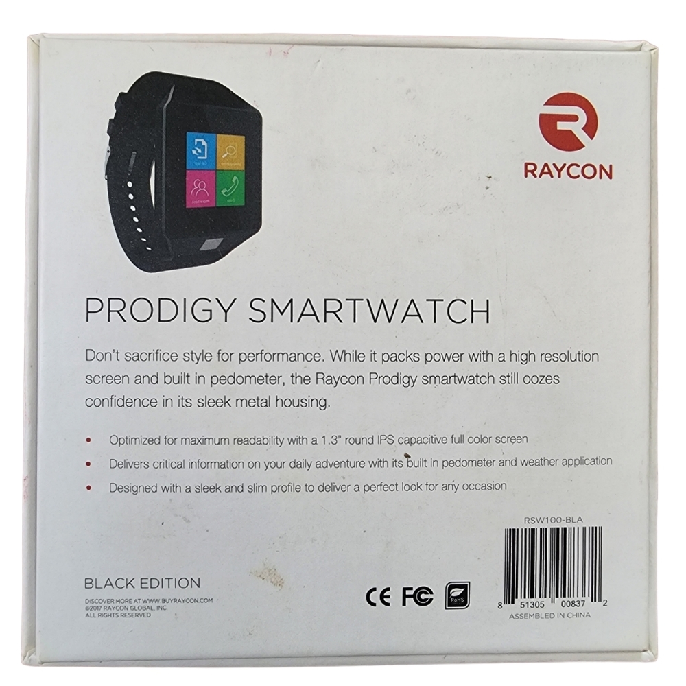 Raycon Prodigy Smartwatch - Picture 5 of 9